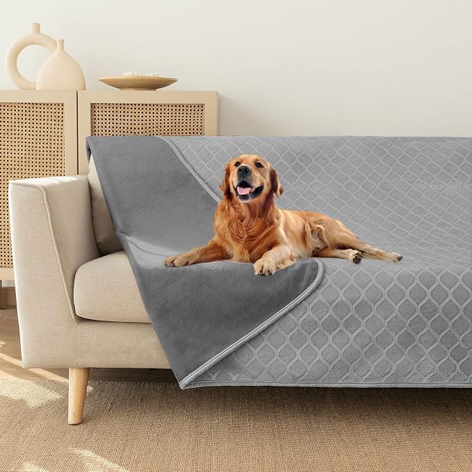 fuguitex Waterproof Dog Blanket Bed Cover Dog Crystal Velvet Moroccan Fuzzy by fuguitexHome