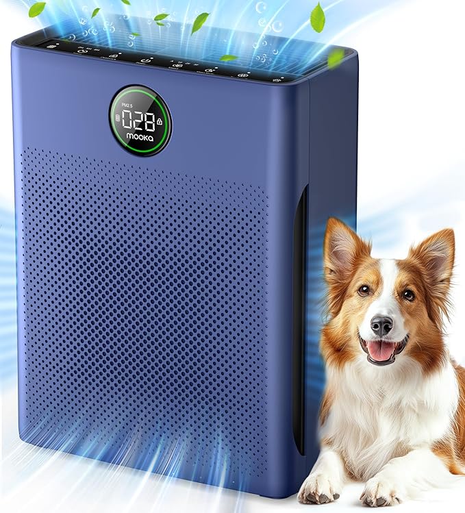 Air Purifiers for Home Large Room up to 2200sq.ft, MOOKA Air purifier for Home by MOOKA