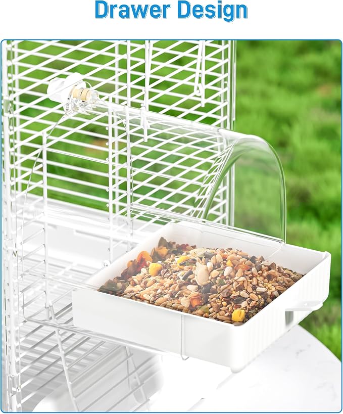BUCATSTATE Hanging Bird Bath for Cage - Image 8
