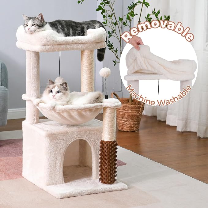 Cat Tree 32 Inches Small Cat Tree - Image 5