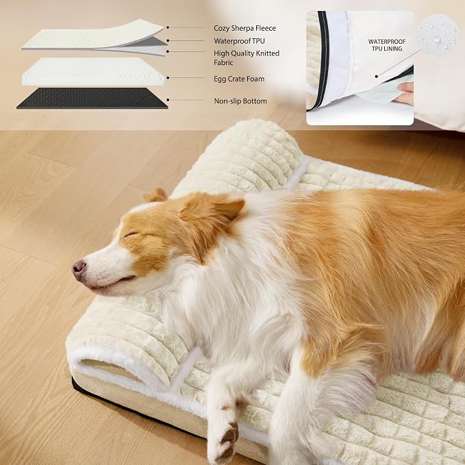 Orthopedic Jumbo Dog Bed Large Sized Dog - Image 3
