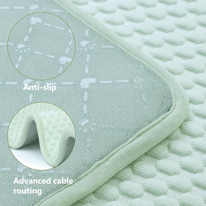SOMOYA Dogs Cooling Mat Pet Cooling Pads Blanket Sleeping Kennel Mat, Washable - Image 3