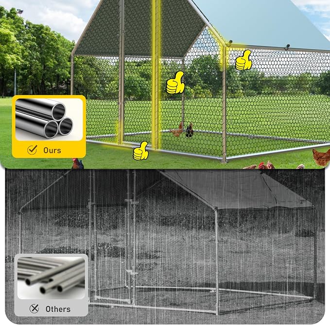 1.26'' Chicken Runs for Yard - Image 2