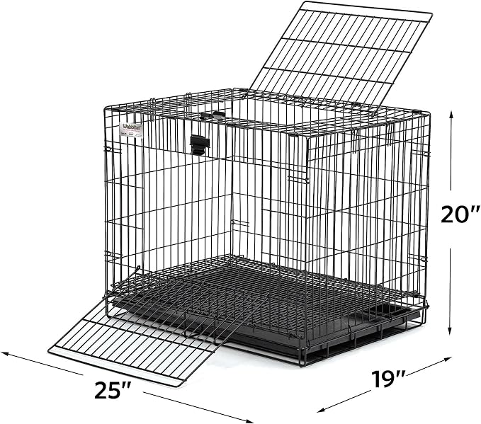 MidWest Homes for Pets Small Wabbitat Rabbit Cage, Grid Mesh Floor, Removable - Image 2