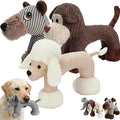 Linen Safari Companions, Squeaky Dog Chew Animals, by Unknown