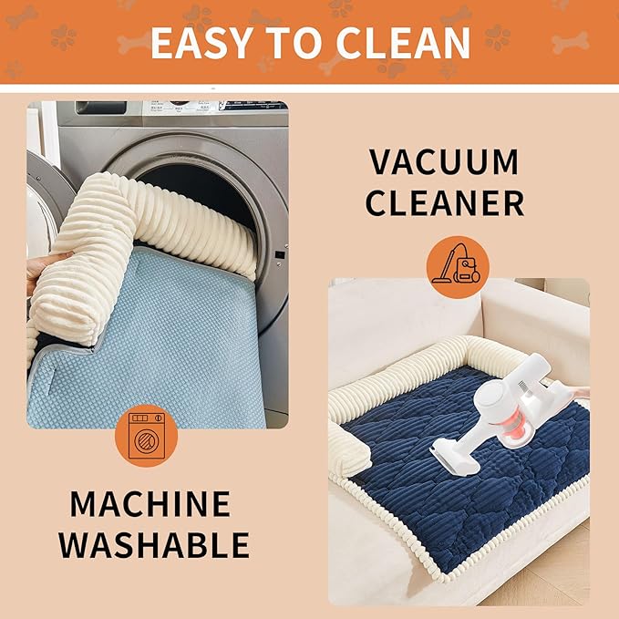 HAOMAIJIA Dog Couch Bed for Medium Dogs, Non Slip Pet Couch Covers for Sofa - Image 7