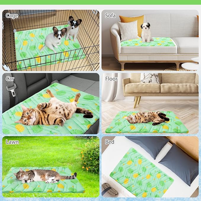 KOOLTAIL Dog Cooling Mat, Upgraded Two Sided Cooling Pad - Image 8