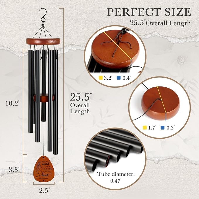 SteadStyle Pet Memorial Gifts for Dogs, Dog Memorial, Pet Memorial Wind Chime - Image 2
