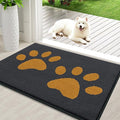 Buganda Dog Door Mat for Muddy Paws, Absorbent Dirt Trapper Washable Indoor by Buganda