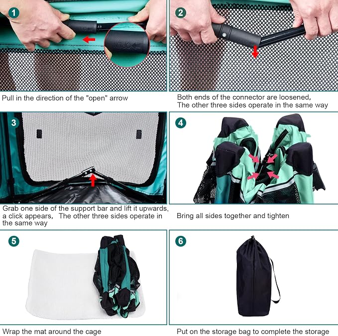 Ownpets Extra Large Cat Carrier - Image 9