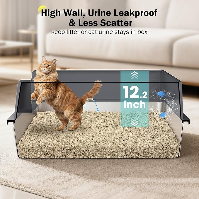 Stainless Steel Litter Box Extra Large - Image 4