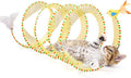 Potaroma Spiral Tunnel Cat Toy, Self Play Cat Play Spiral Kitten Collapsible by Potaroma