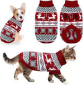 Cat Dog Christmas Sweater Pet Winter Warm Coat Pajamas Small Dog Sweaters by GOYOSWA