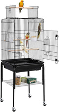 Yaheetech Open Top Rolling Parrot Bird Cage by Yaheetech
