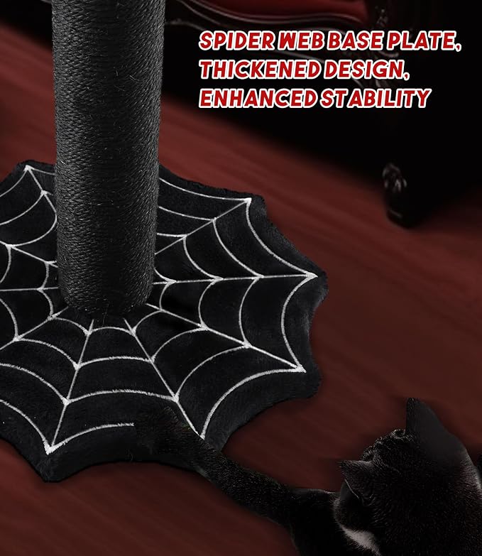 Gothic Cat Scratching Post - Image 4