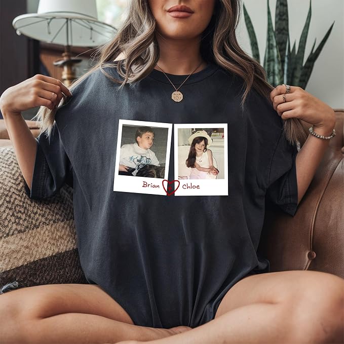 Custom Bootleg Rap Tee, Personalized Girlfriend Vintage Graphic T-Shirt - Image 6