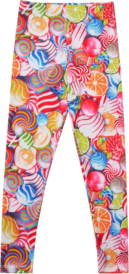 Girl Unicorn Leggings Kid Rainbow Print Legging Tights Trousers Slim Long Pants by Jxstar