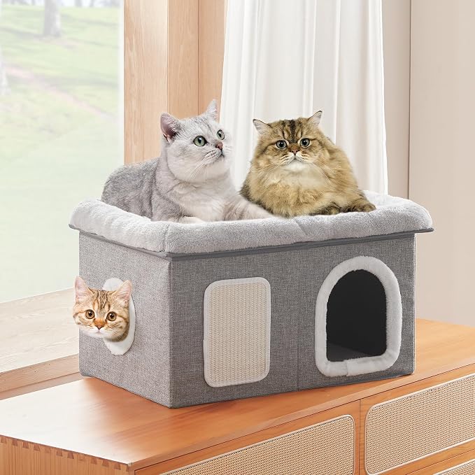 WINDRACING Cat Beds for Indoor Cats - Image 3
