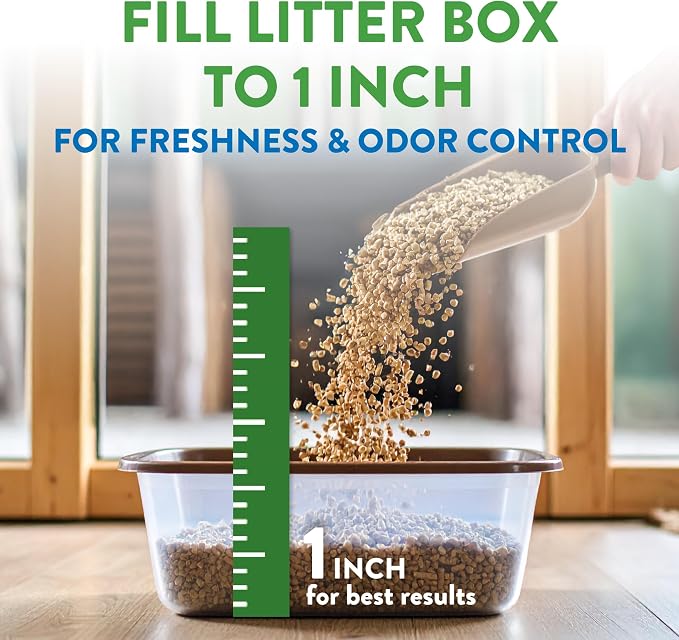 Feline Pine Platinum Non-Clumping Cat Litter, Feline Pine Cat Litter 18lb - Image 8