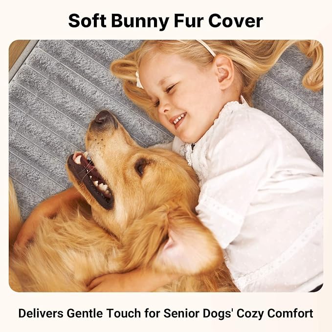 Veehoo Orthopedic Memory Foam Dog Bed, 7 Inch Thick Extra Large XXL Dog Bed - Image 5