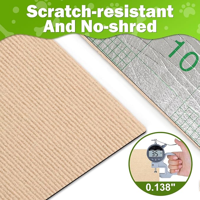 78.7"x15.8" Large Couch Protector from Cat Claws, Anti Scratch Furniture - Image 3