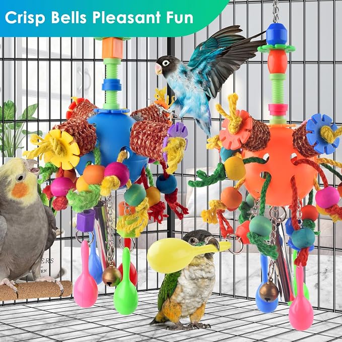 KATUMO Bird Toys, Parrot Ball Treats - Image 5