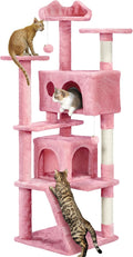 Yaheetech 62in Cat Tree Tower for Indoor Cats, Kitten Furniture by Yaheetech