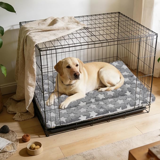 Mora Pets Dog Bed Crate Pad Ultra Soft Pet Bed - Image 3