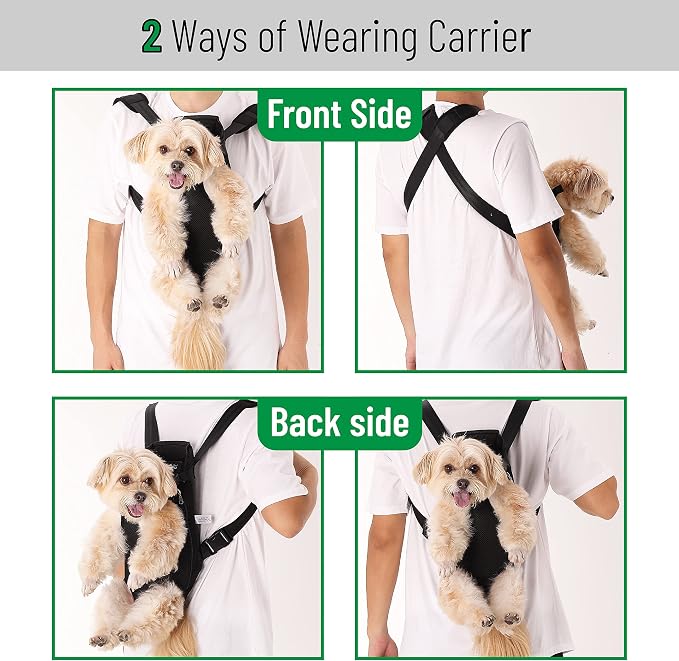 Mr. Pen- Pet Carrier Backpack, Weighing Up to 12 lbs, Adjustable Dog Carrier - Image 4