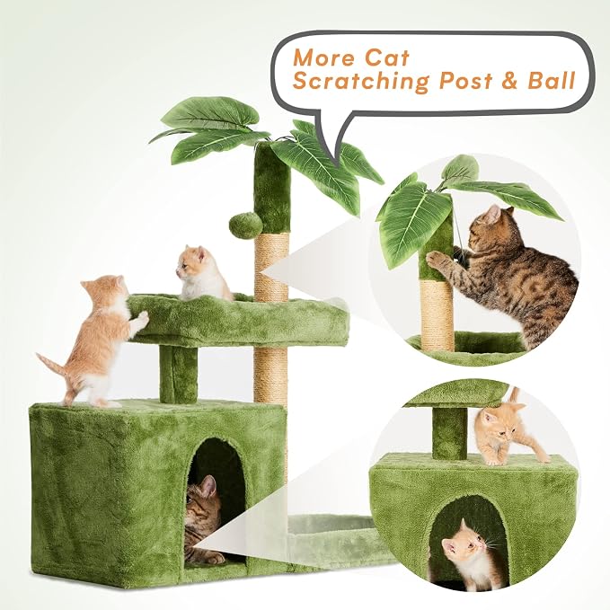 31.5in Multi-Level Cat Tower - Image 5