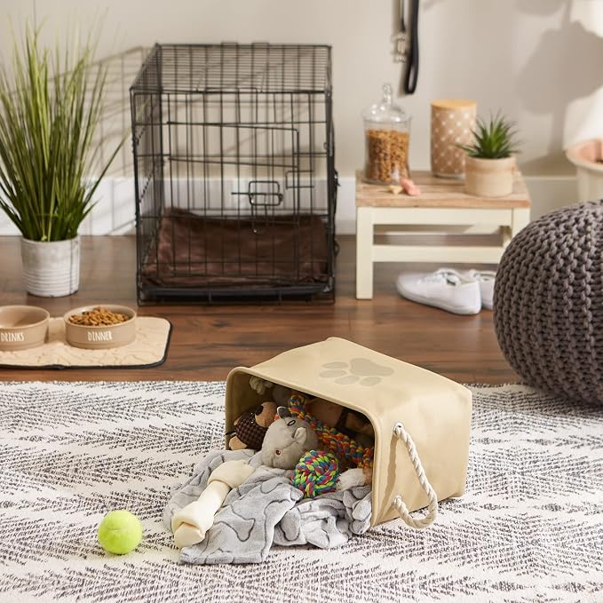 Bone Dry Pet Storage Collection Collapsible Bin, Small Rectangle - Image 7