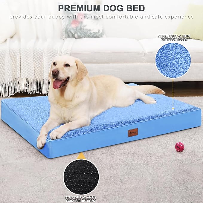 MIHIKK Waterproof Dog Beds Large Sized Dog Orthopedic Pet Beds - Image 4
