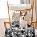 Waterproof Pet Blanket Dog Blankets, Pattern Printing Super Soft Warm Fluffy by AIWEKHOME