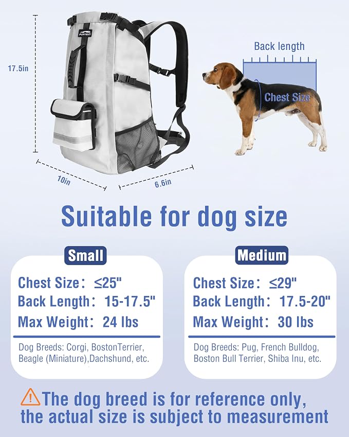 Dog Backpack for Small & Medium Dogs – 4-Layer Safety Pet Carrier - Image 5