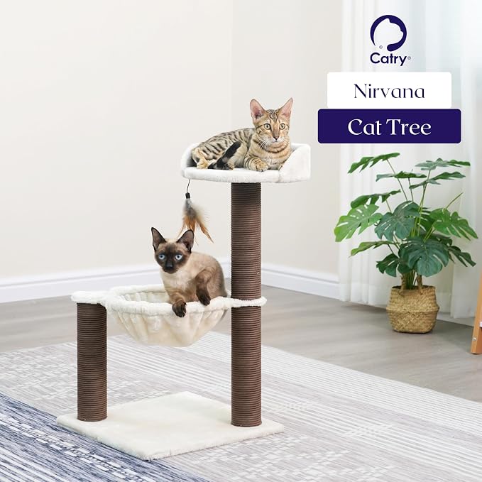 Catry Nirvana 3-Level Kitten Tree - Image 9