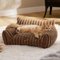Bedsure ComfyFleece™ Cute Cat Couch by BEDSURE