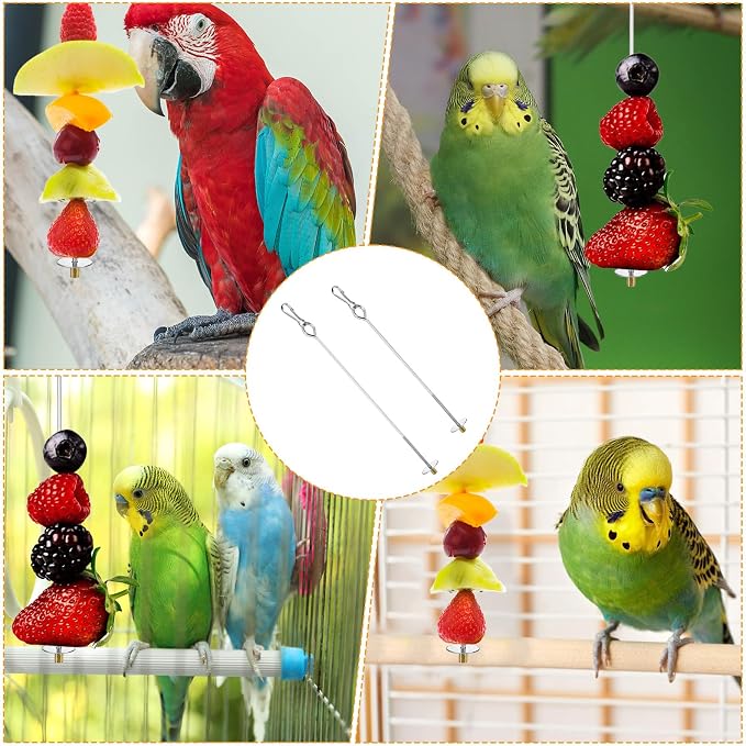 2PCS Bird Cage Food Holder - Image 7