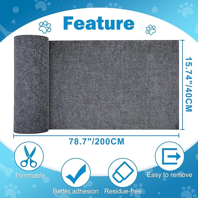 ​ENONCI Anti Scratch Pads for Cats, Furniture Protector for Couch Corners - Image 7