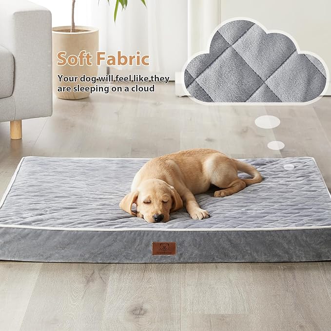 WNPETHOME Orthopedic Waterproof Extra Large Dogs Bed - Image 2