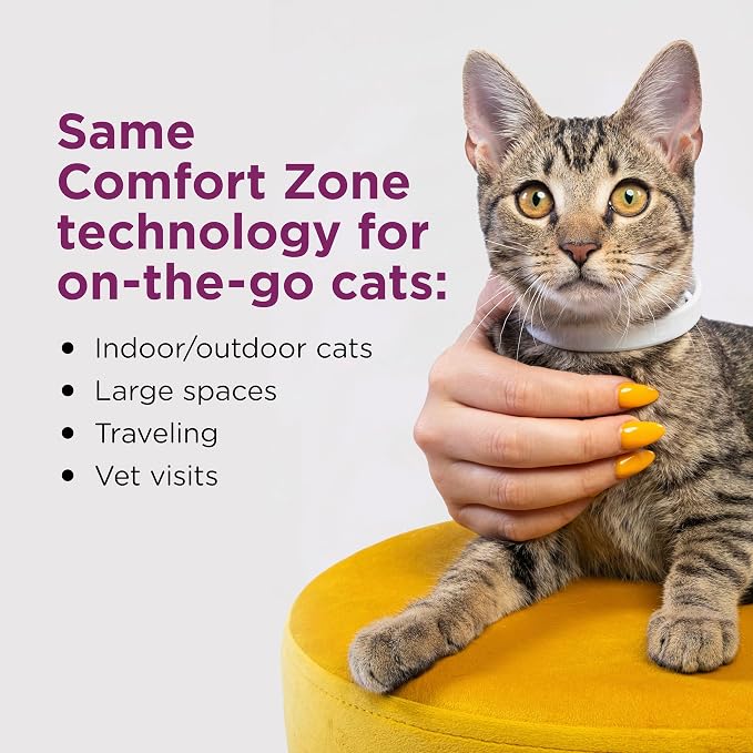 Comfort Zone Cat Calming Collar Savings Pack: 2 30-Day Calming Collars - Image 3