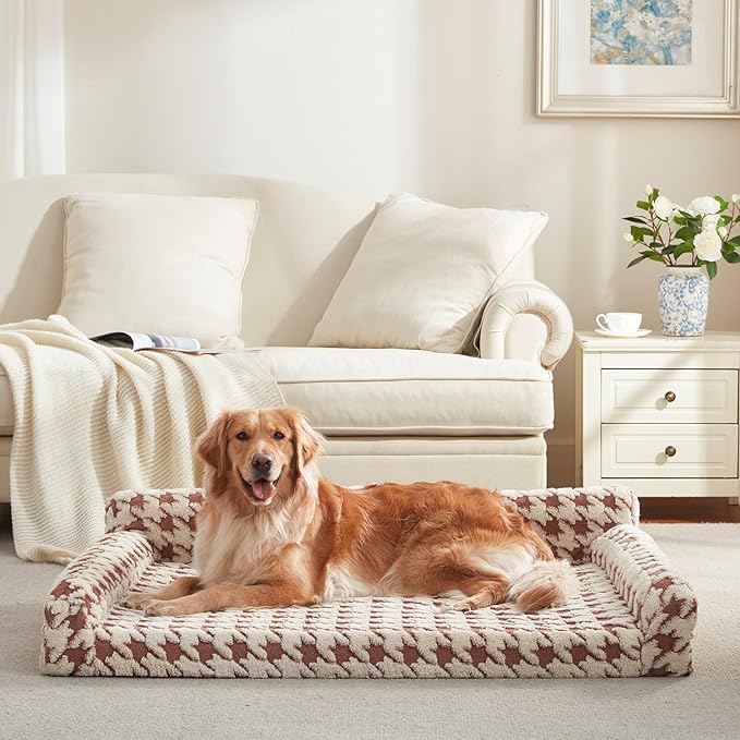 FURTIME Orthopedic Dog Beds Large Sized Dog, XXL Washable Memory Foam Pet Couch - Image 8