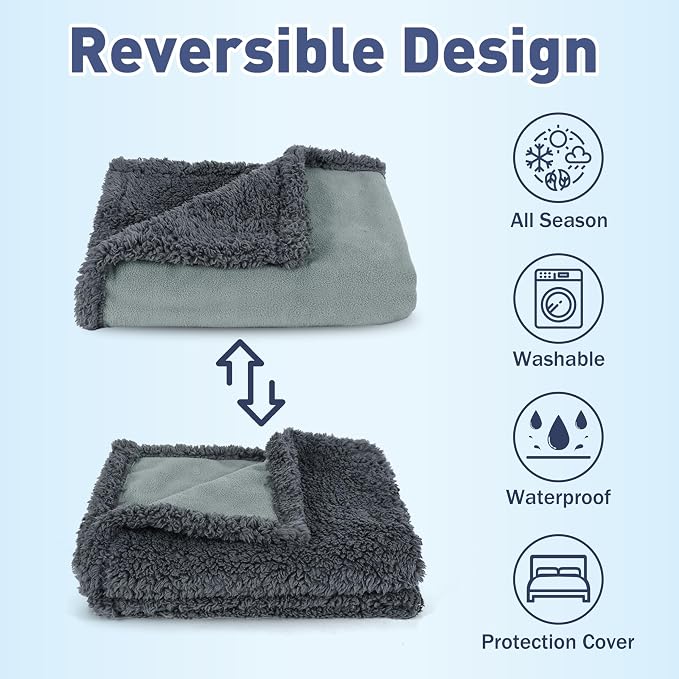 Kritter Planet Waterproof Bed Blanket - Image 2
