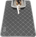 Cat Litter Mat Litter Trapping Mat, Less Waste Cat Litter Box Mat, Soft on by Conlun