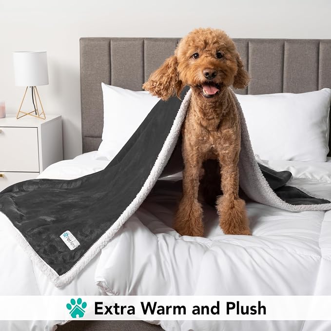PetAmi Dog Blanket for Medium Large Dogs, Pet Bed Blanket Cat Puppy Kitten - Image 4