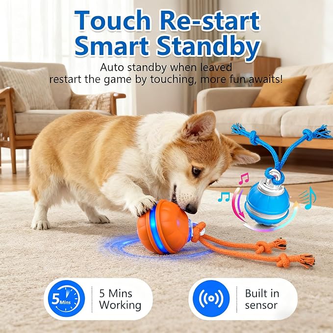 Interactive Dog Ball Toy, Interactive Dog Toys - Image 3