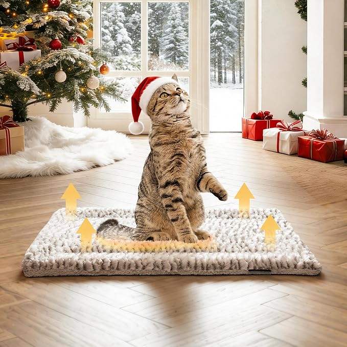 Self Heating Cat Pad Self Warming Cat Bed 22" x 17" Thermal Mat Extra Warm Pet - Image 7