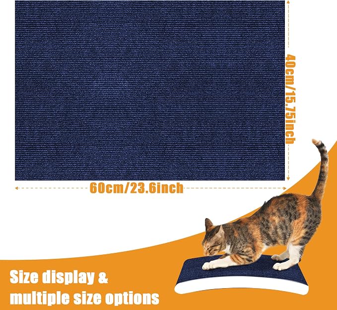 Cat Scratching mat Self-Adhesive, Trimmable Furniture Protector - Image 2