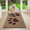 Buganda Dog Door Mat for Muddy Paws, Absorbent Dirt Trapper Washable Indoor by Buganda
