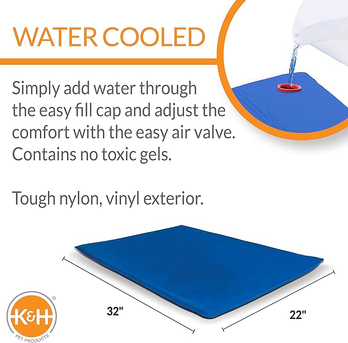 K&H Pet Products Cool Bed III Dog Cooling Mat, Indoor Outdoor Cooling Beds - Image 2