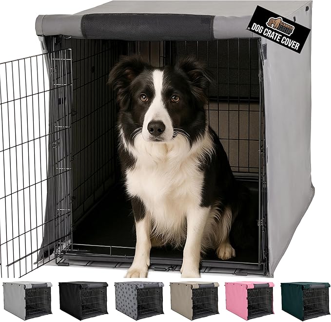 GORILLA GRIP Dog Crate Covers Compatible by GorillaGrip